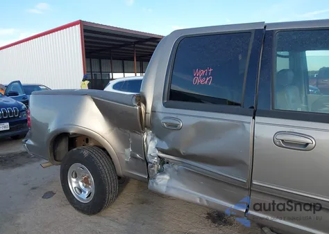 2002 Ford F-150 Lariat/Xlt from USA, damaged, VIN 1FTRW07L32KC54704